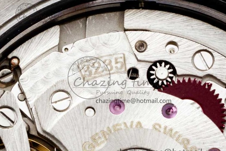 DIWF 904L SA3235 1:1 YG DateJust on Steel Bracelet Jubilee 36mm Best SS Markers Gray Dial Edition Green 0404